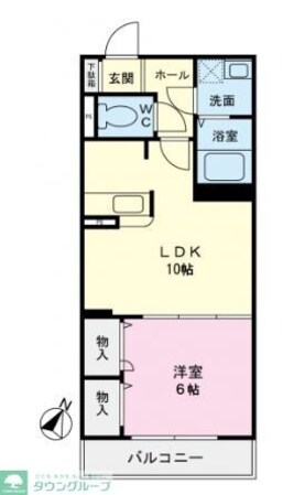 コルテカノンAの物件間取画像